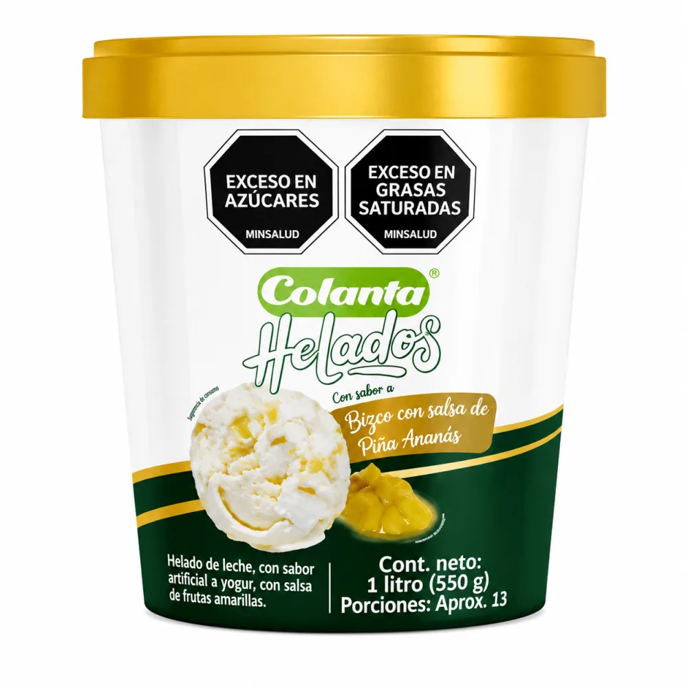 FRUTOSAMARILLOS 1LT HELADO COLANTA