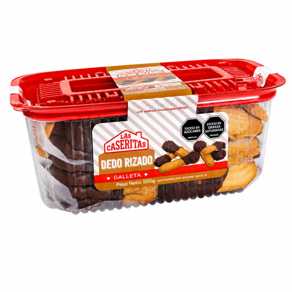 GALLETA DEDO CHOCOLATE X 500 G