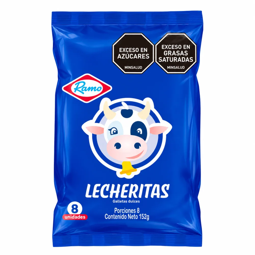 GALLETA LECHERITAS RAMO X 8 UND