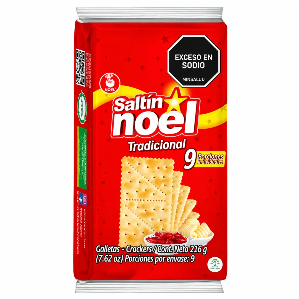 GALLETA SALTIN NOEL X 9