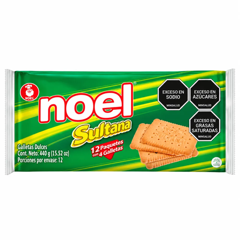 GALLETA SULTANA NOEL X 12 UND