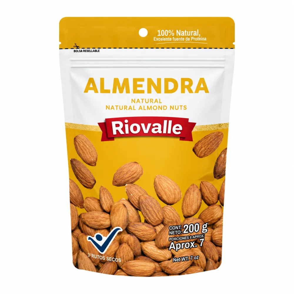ALMENDRA NATURAL RIOVALLE X 100 G