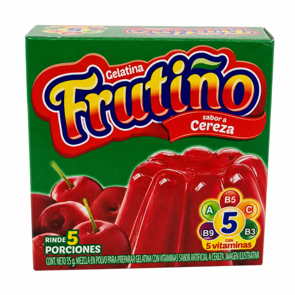 GELATINA FRUTIÑO CEREZA X 35G