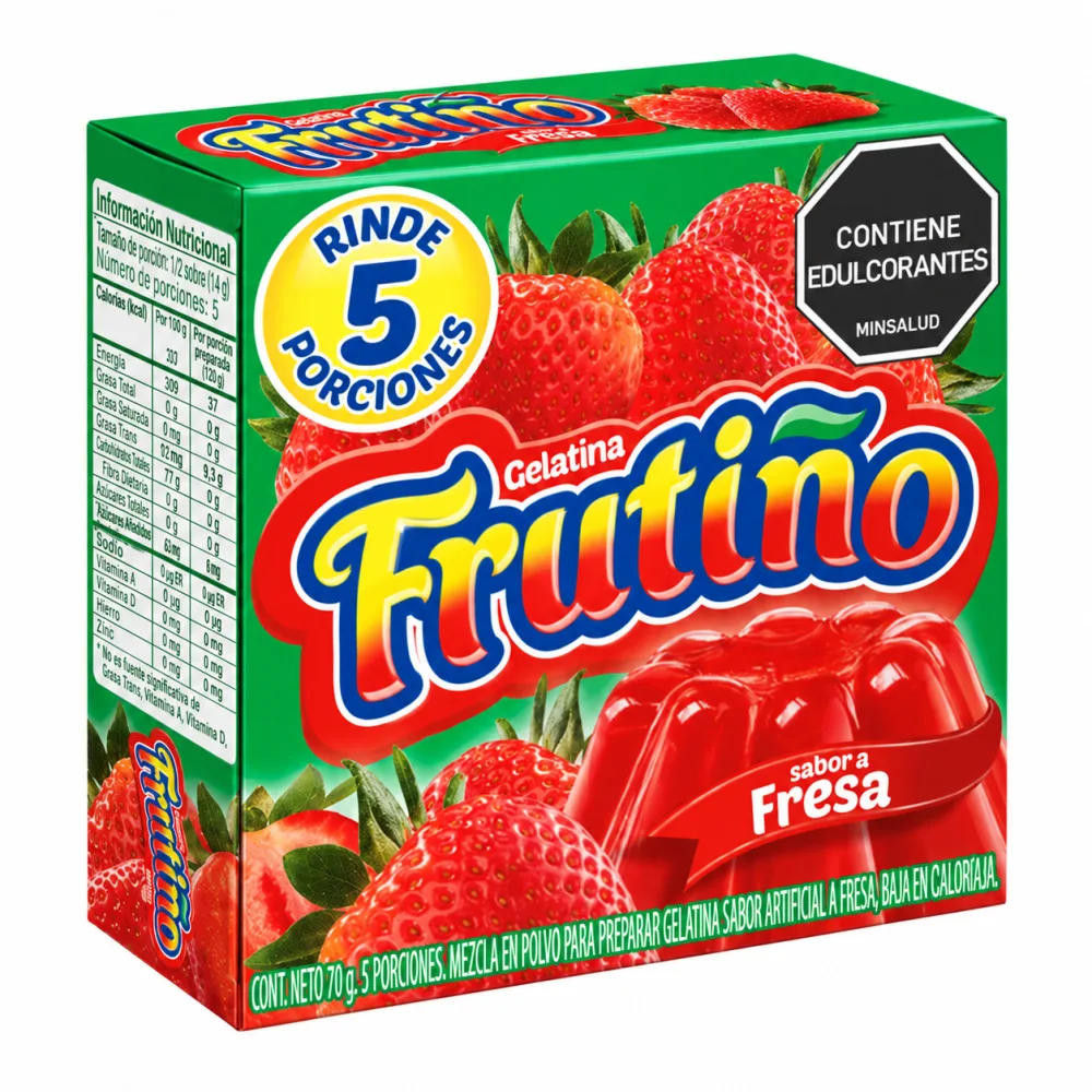 GELATINA FRUTIÑO SURTID X 14 GR
