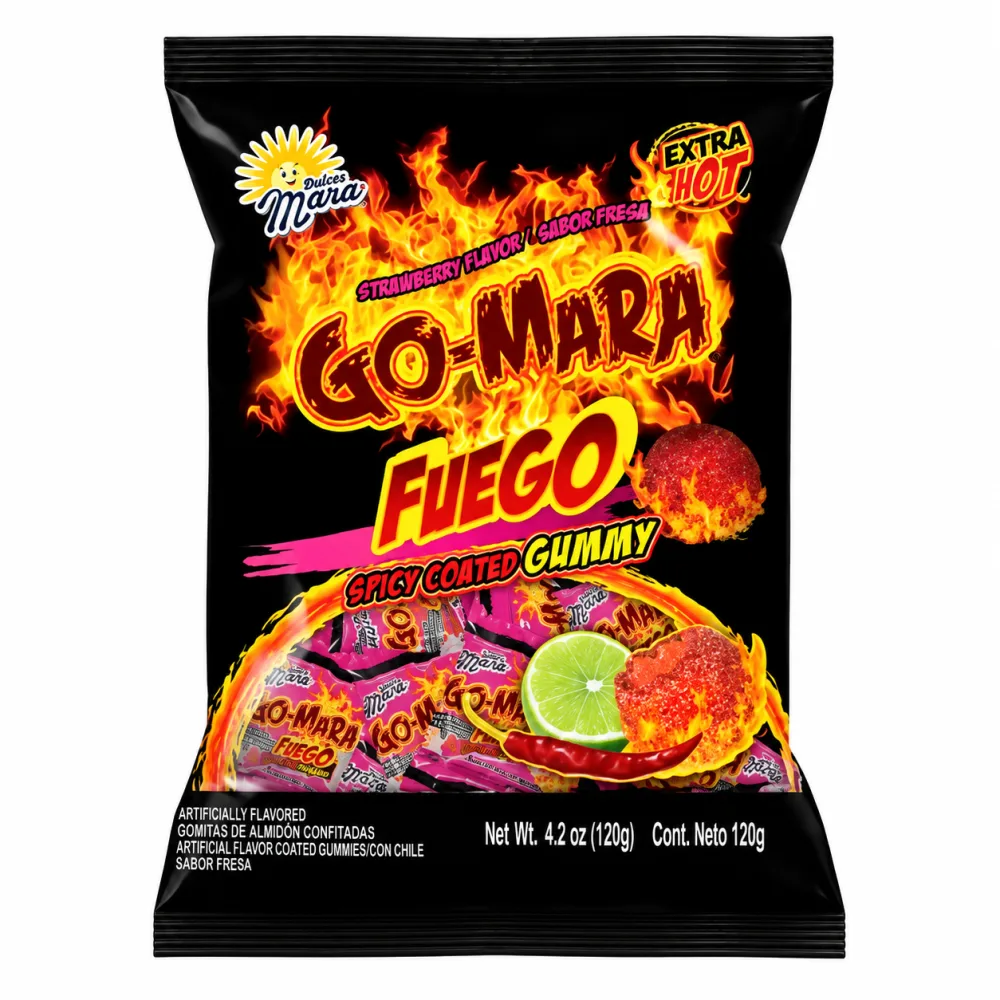 GO MARA FUEGO FRESA X 100UND