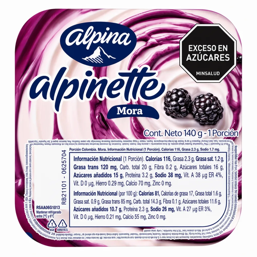 ALPINETTE MORA X 140 G