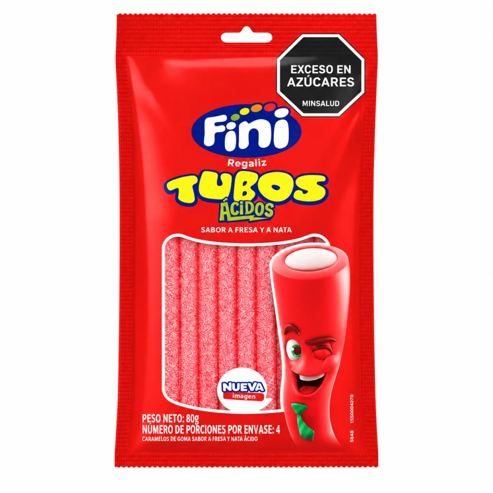 FINI TUBOS FRESA ÁCIDA X 27 G