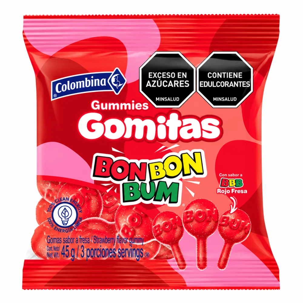 GOMITAS BON BON BOM X 45 G