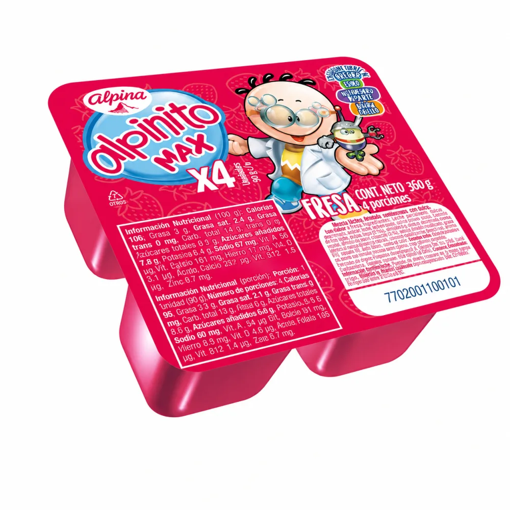 ALPINITO FRESA *90G *4