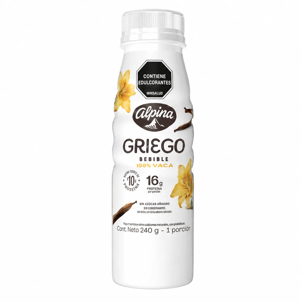 GRIEGO BEBIBLE VAINILLA X 240 G