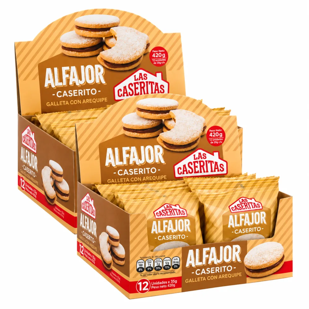 GTA ALFAJOR CASERITAS DISP*12