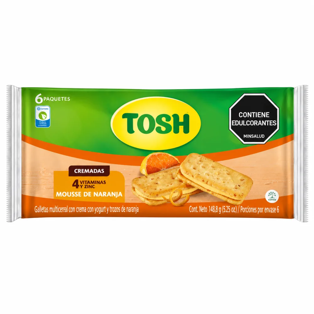 GTA TOSH MOUSSE DE NARANJA X6