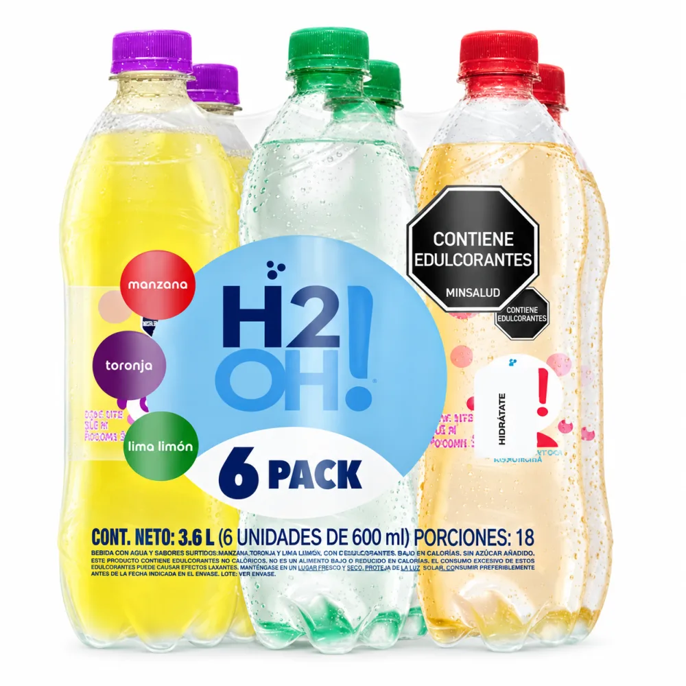 H2O LIMA/LIMON 600 ML