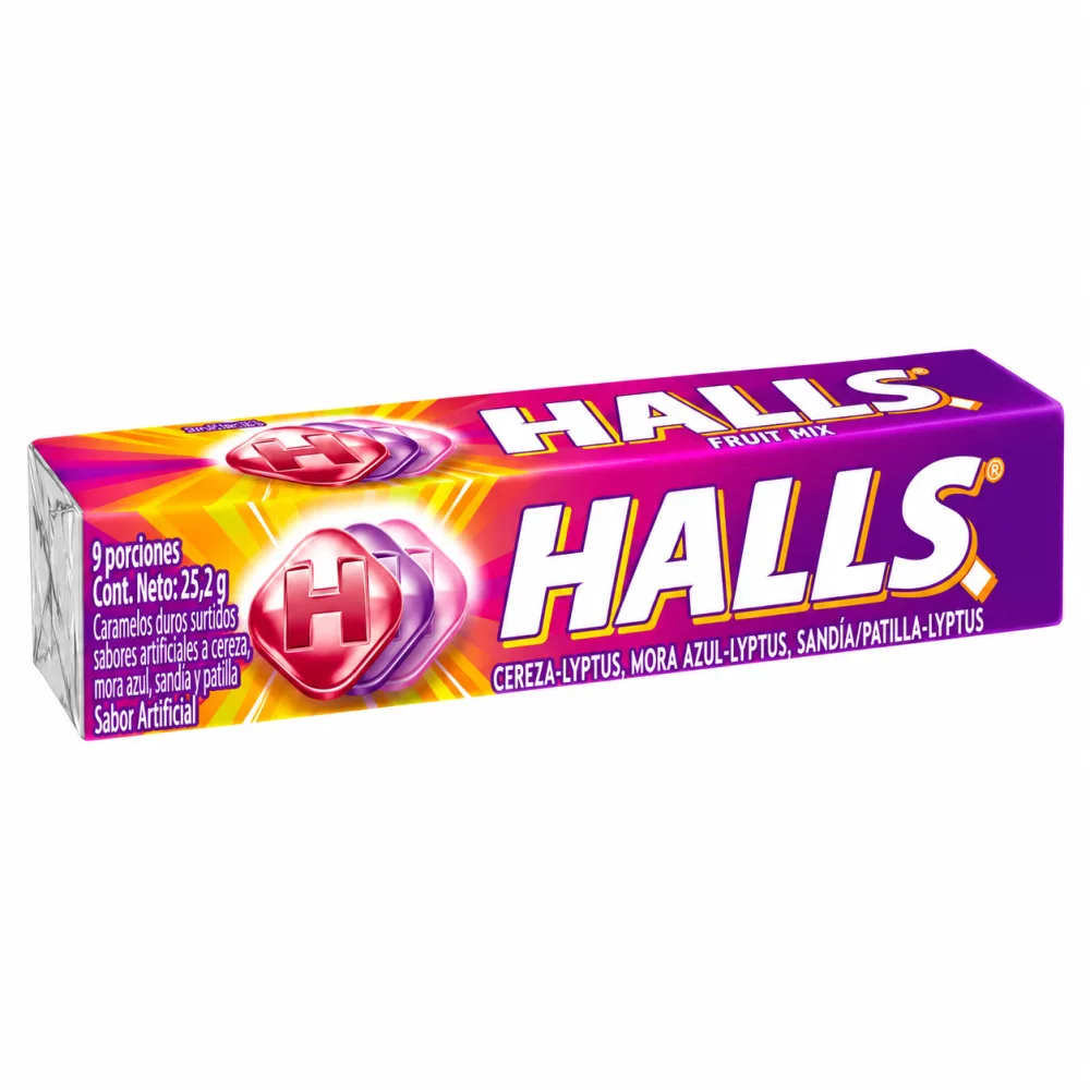 HALLS BARRA SURTIDO