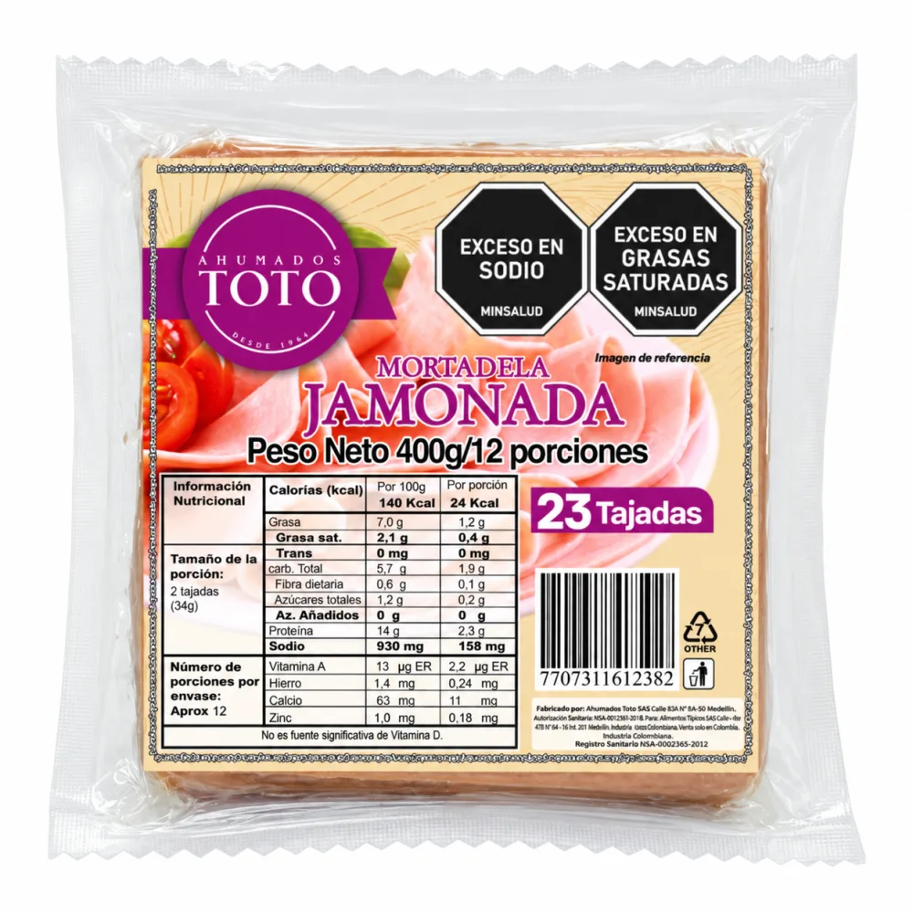 JAMONADA TOTO X 400 G