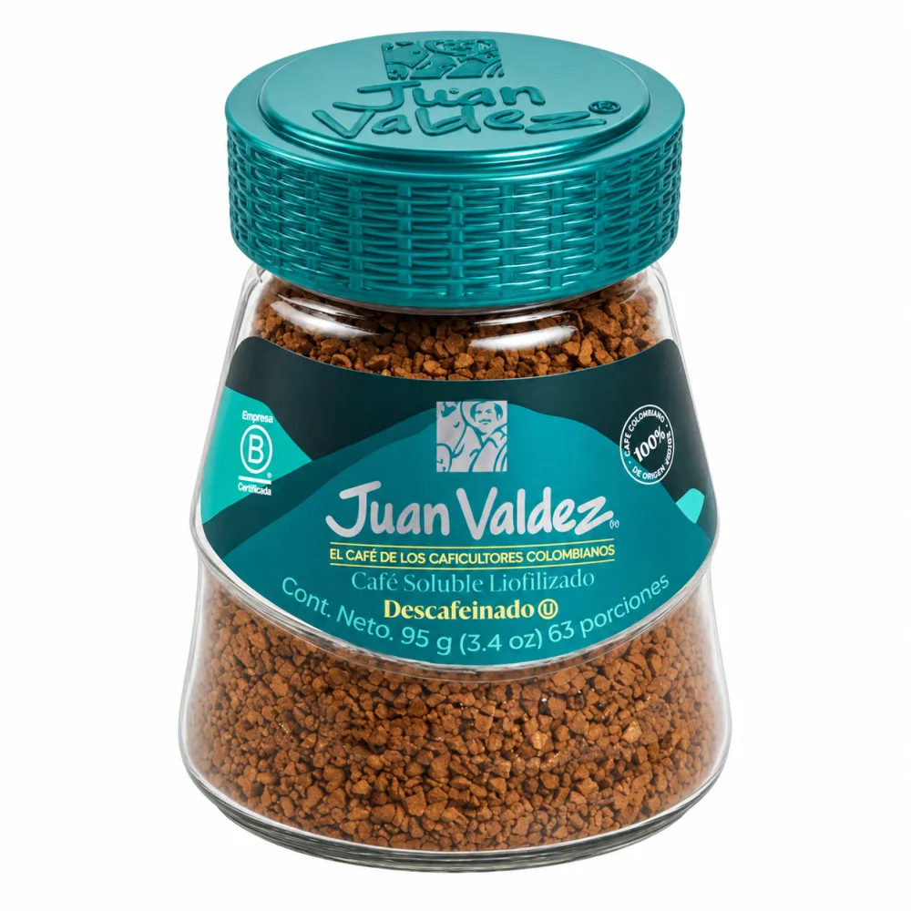 JUAN VALDEZ DESCAFEINADO 95 G