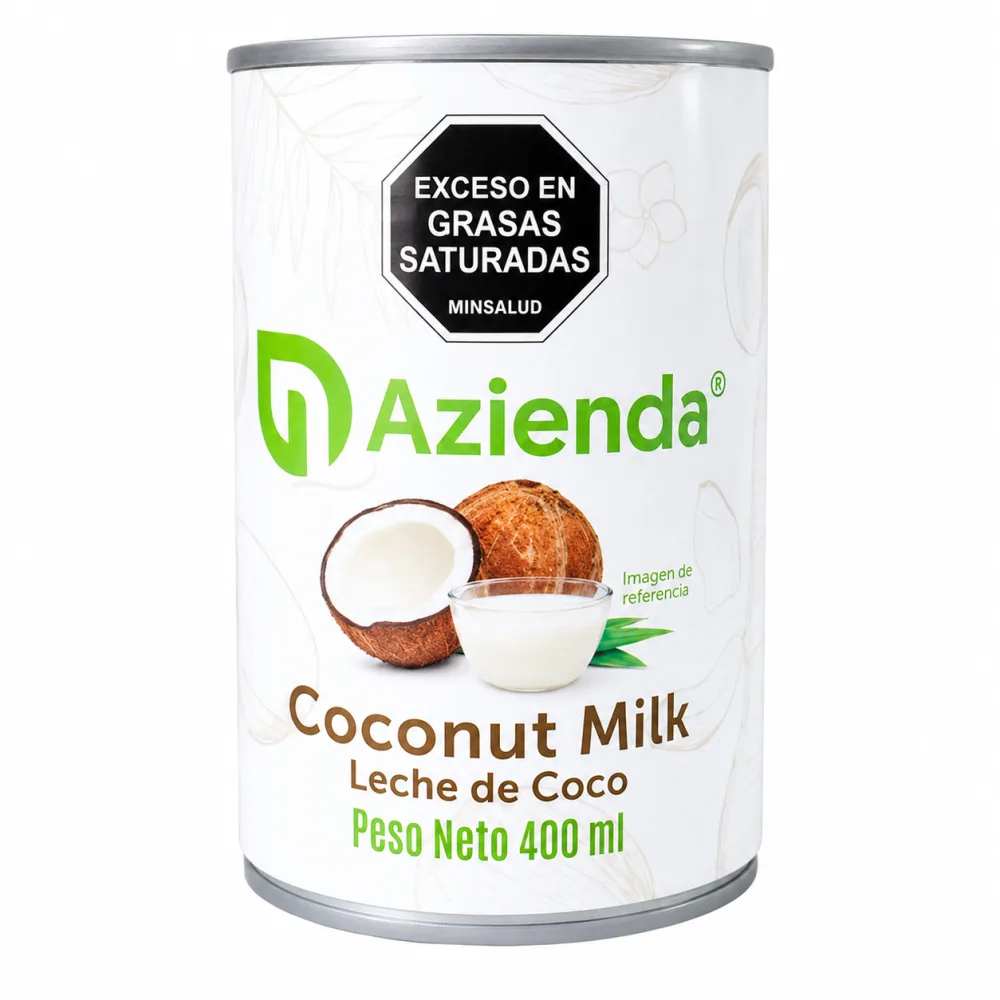 LECHE COCO LATA AZIENDA X 400 ML