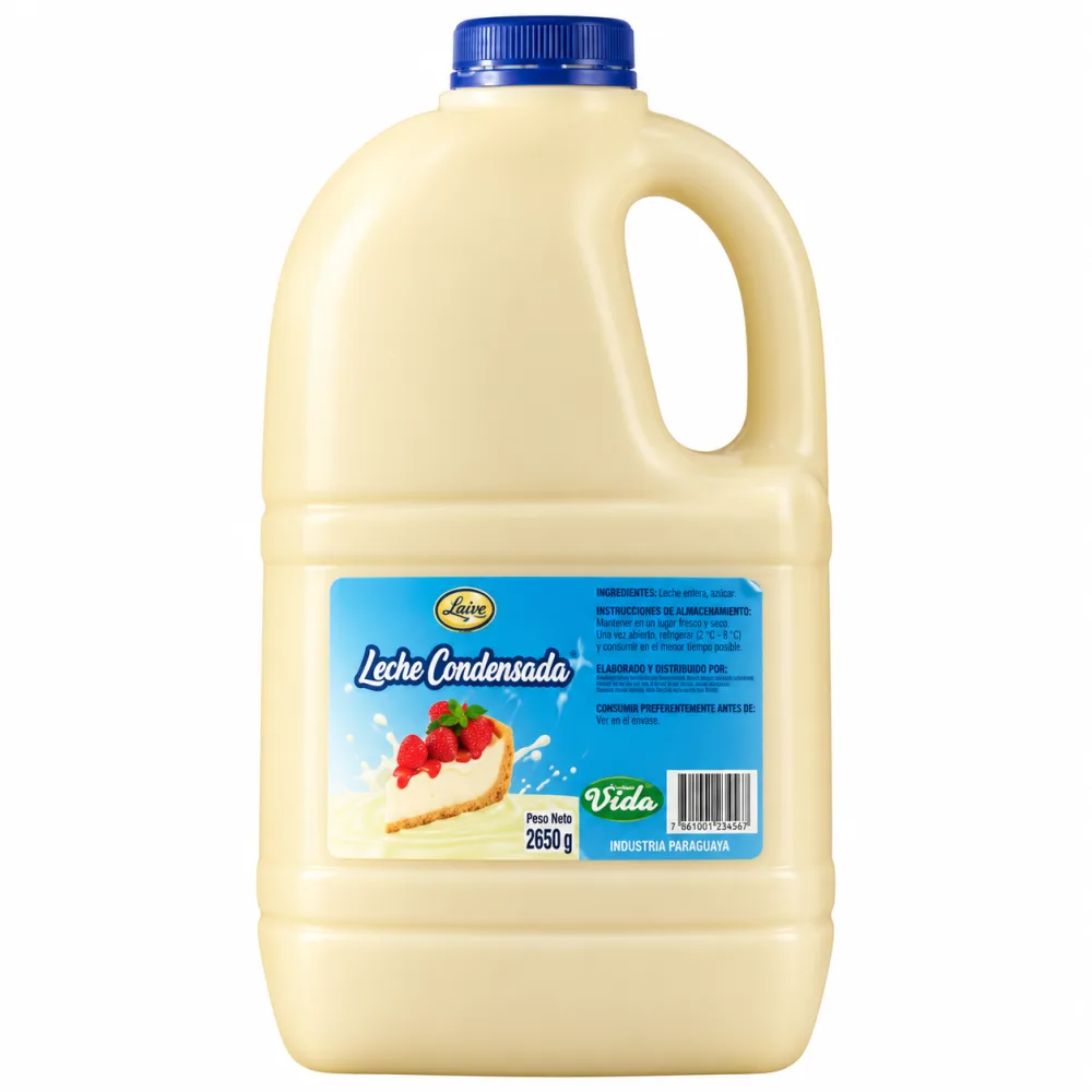 LECHE CONDENSADA LUJUS X 2650G