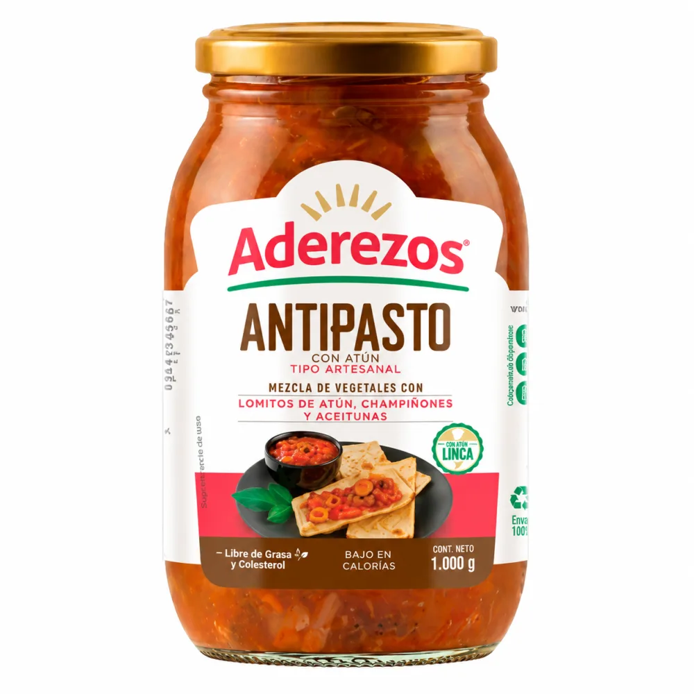 ANTIPASTO ADEREZOS X 1000 G