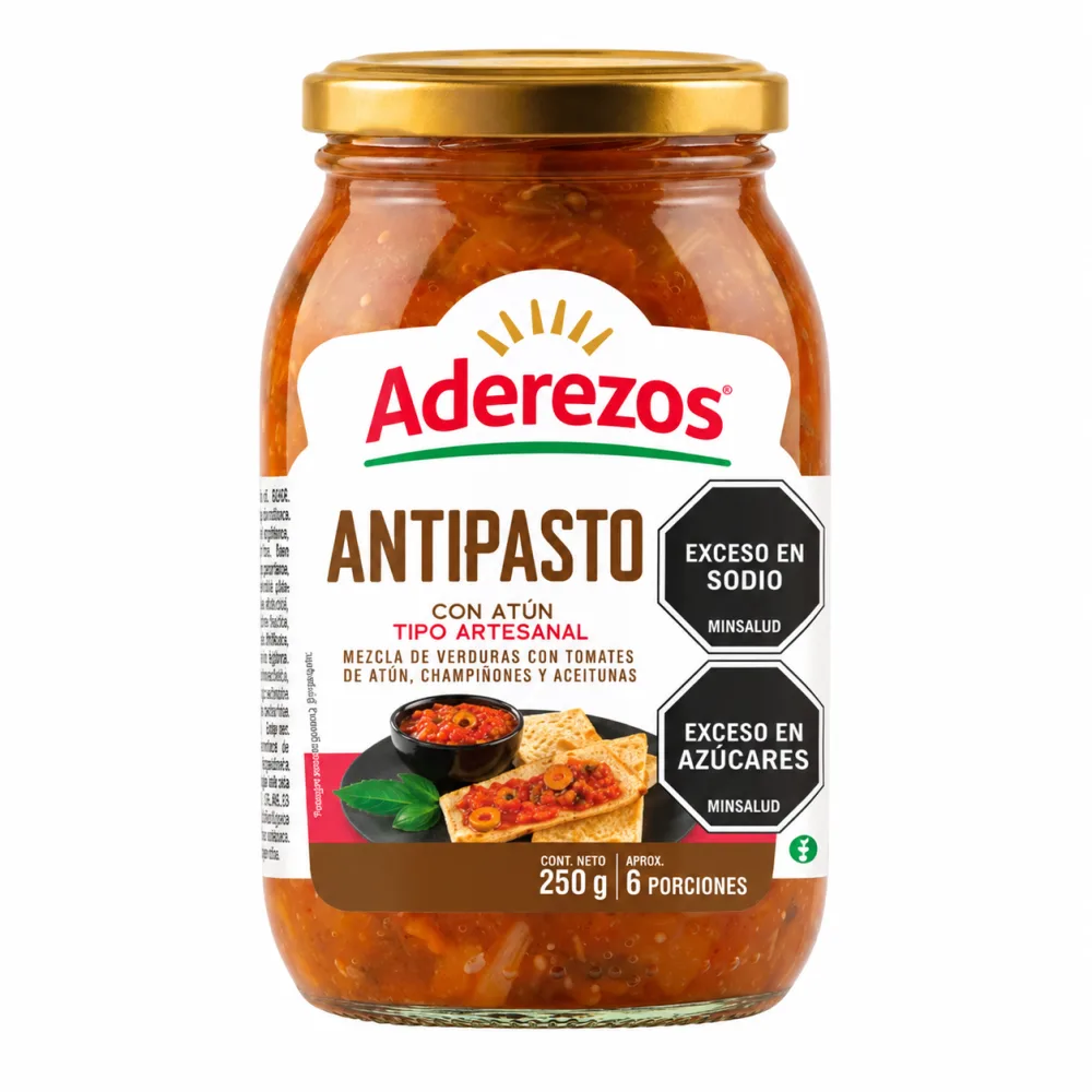 ANTIPASTO ADEREZOS X 250 G