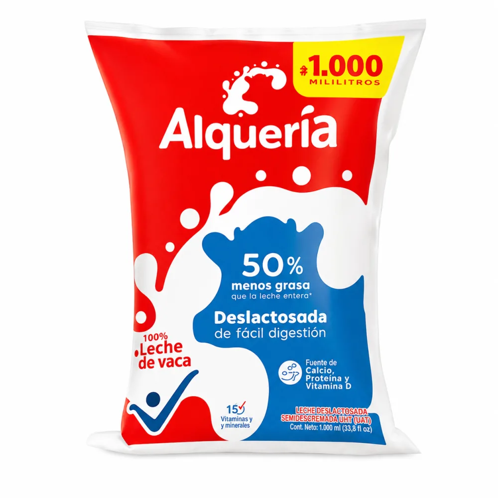 LECHE ALQUERIA X 200 GR -ALQUEDIA