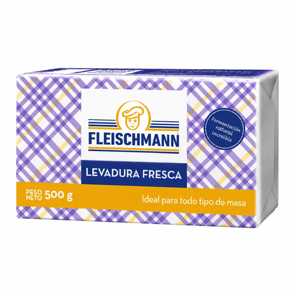 LEVADURA FRESCA FLEISCHMAN X500G