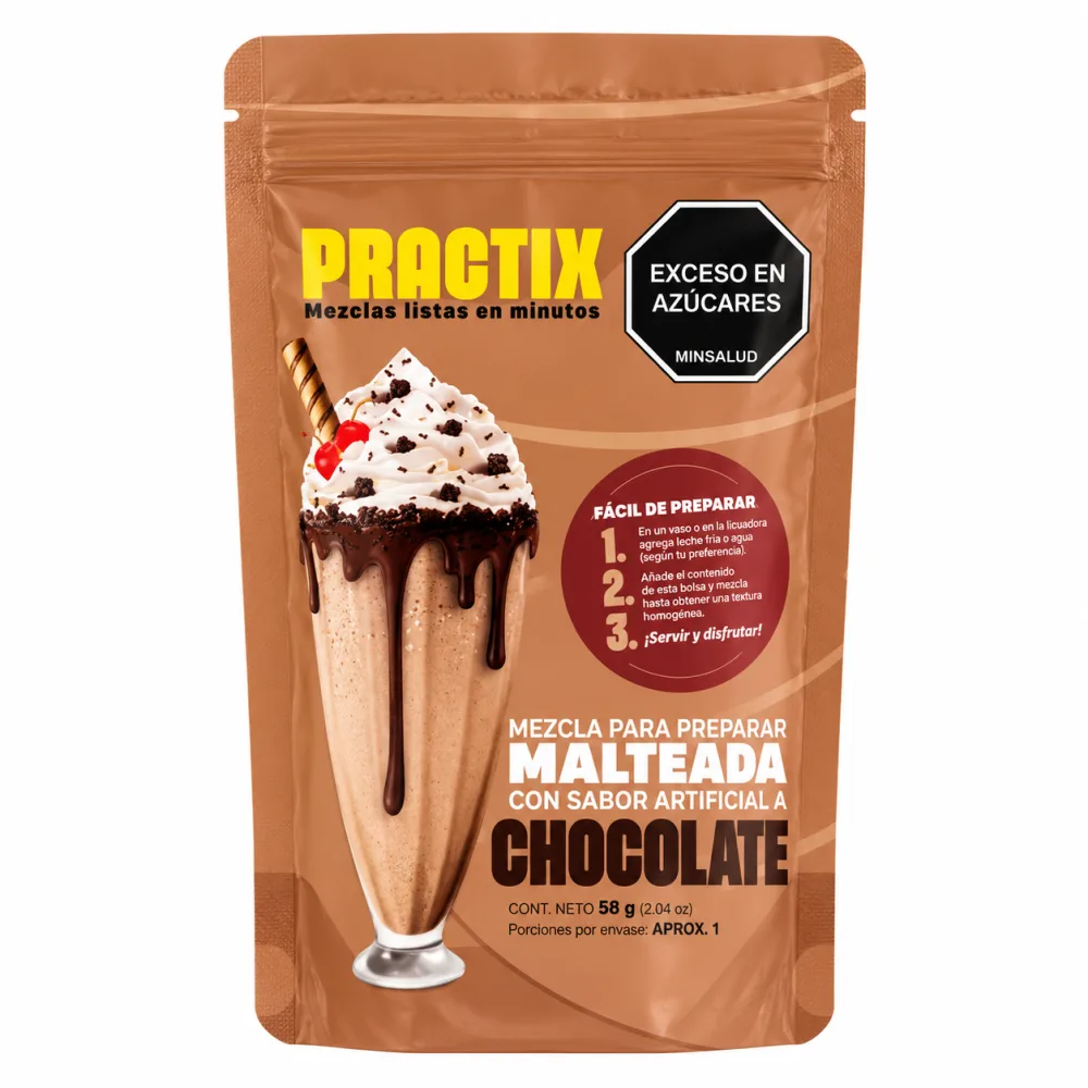 MALTEADA FRYSCOL CHOCOLATE * 550g PRACTIX
