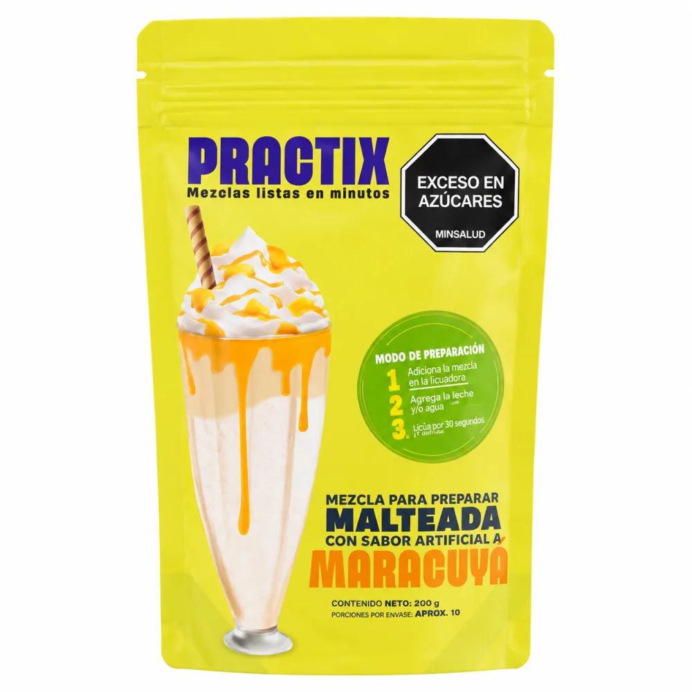 MALTEADA FRYSCOL MARACUYA * 550g PRACTIX