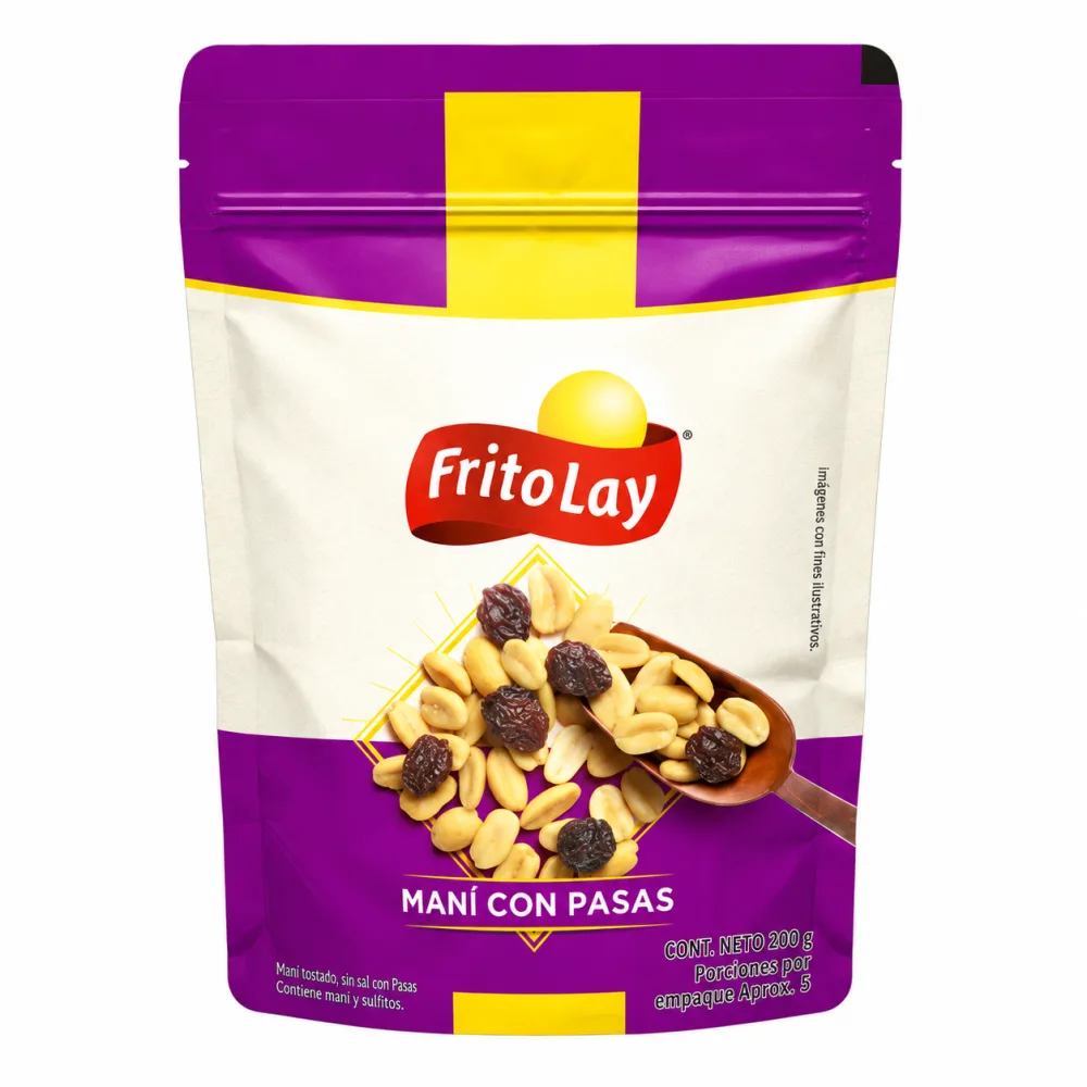 MANI CON PASAS FRITO LAY X 200 G