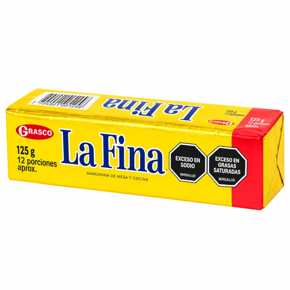 MANTEQUILLA LA FINA X 125 G