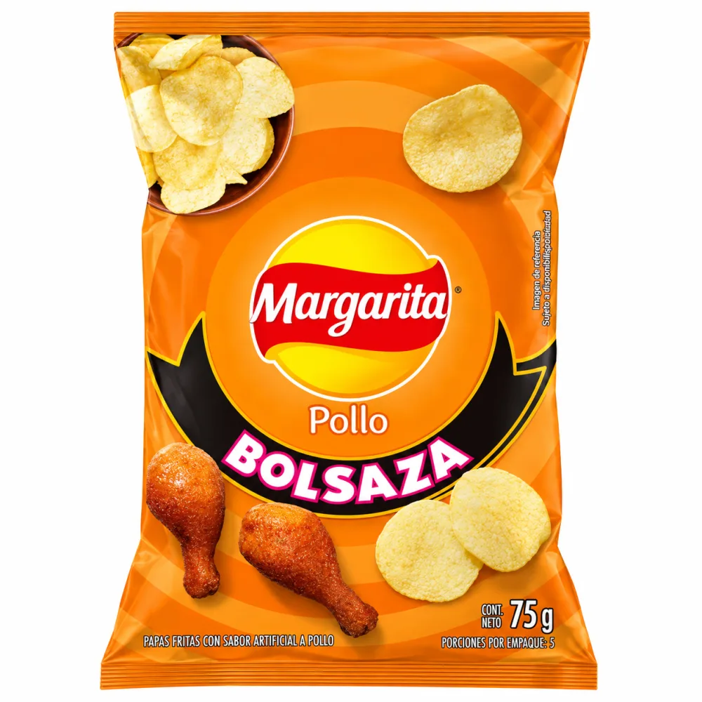 MARGARITA POLLO X 75 G BOLSAZA