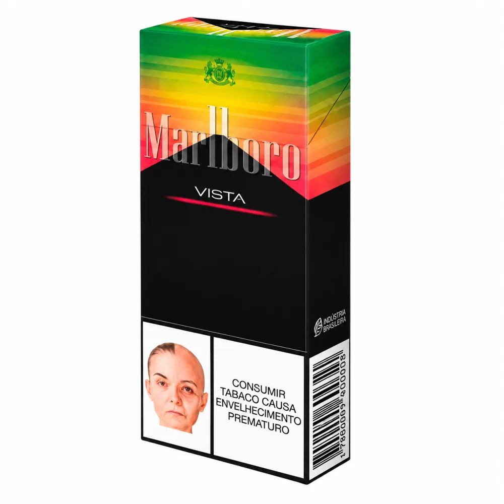 MARLBORO VISTA ROJO VERDE SANDIA X 10