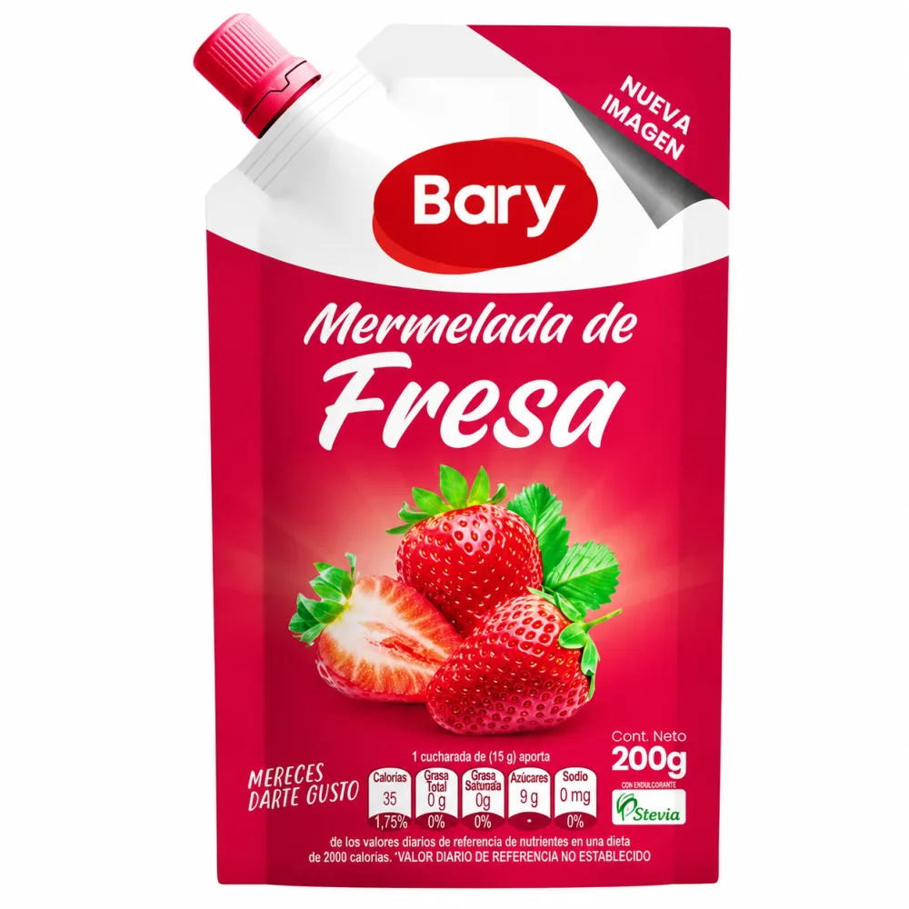 MERMELADA FRESA BARY X 200G