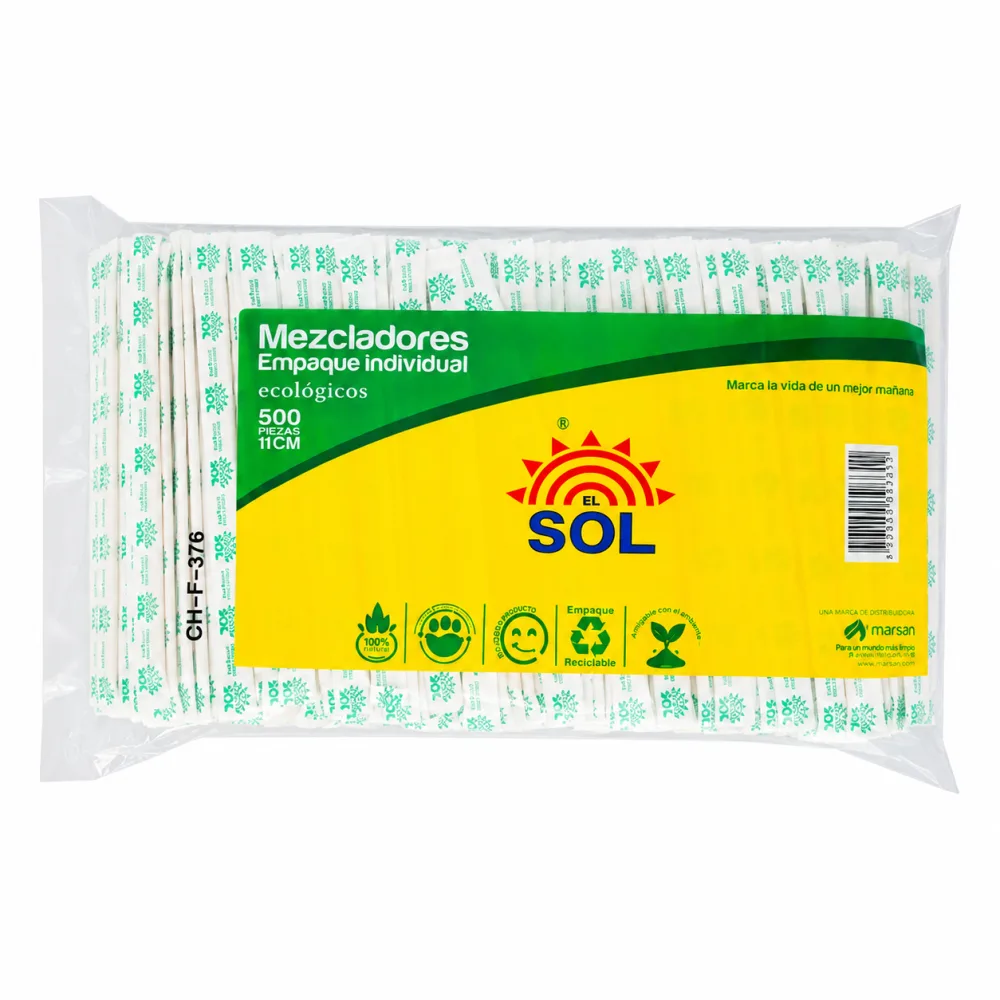 MEZCLADOR EMP MADERA EL SOL X 500