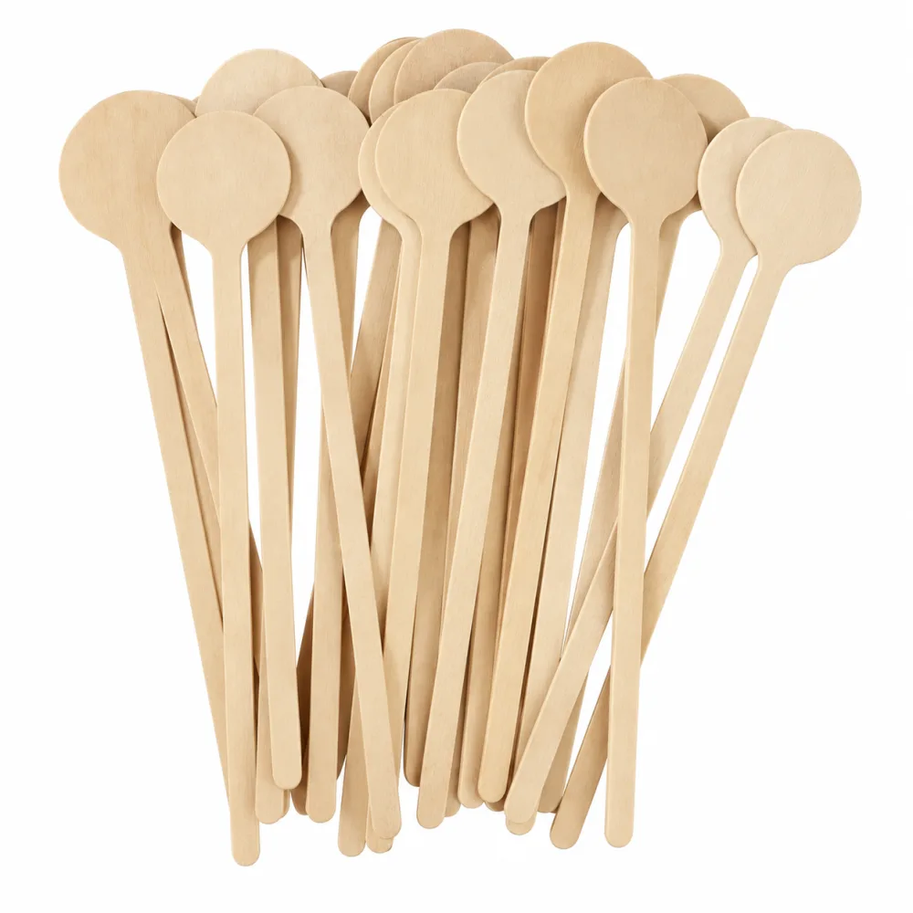 MEZCLADOR LICOR MADERA 15 CM X 100 MIO