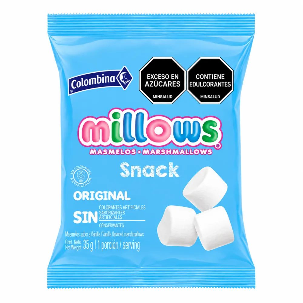 MILLOWS SNACK BLANCO ORIGINAL X 35 G