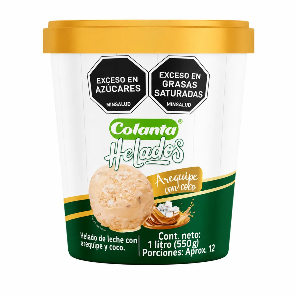 AREQUIPE COCO 1LT HELADO COLANTA