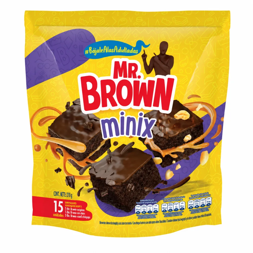 MINIX BROWNIE BIMBO X 15 UND