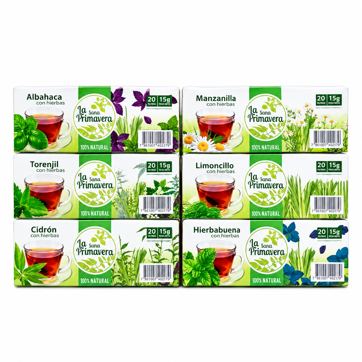 AROMATICA PRIMAVERA X 20 UND SURTIDA