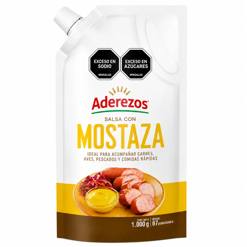 MOSTAZA ADEREZOS X 1000 G