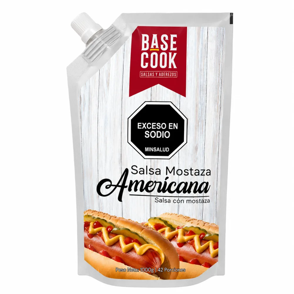 MOSTAZA AMERICANA BASE COOK X 1000 G