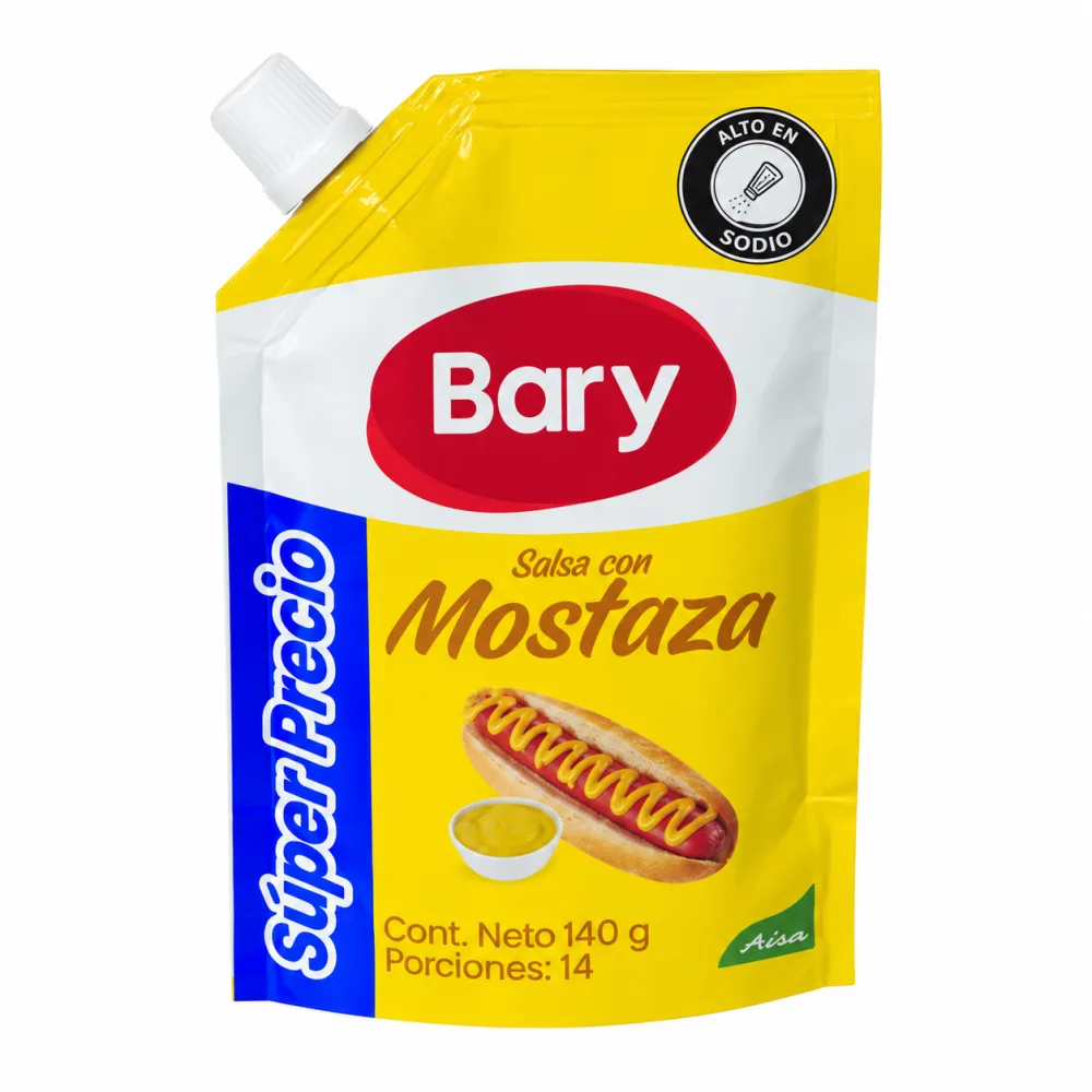 MOSTAZA BARY X 140 G