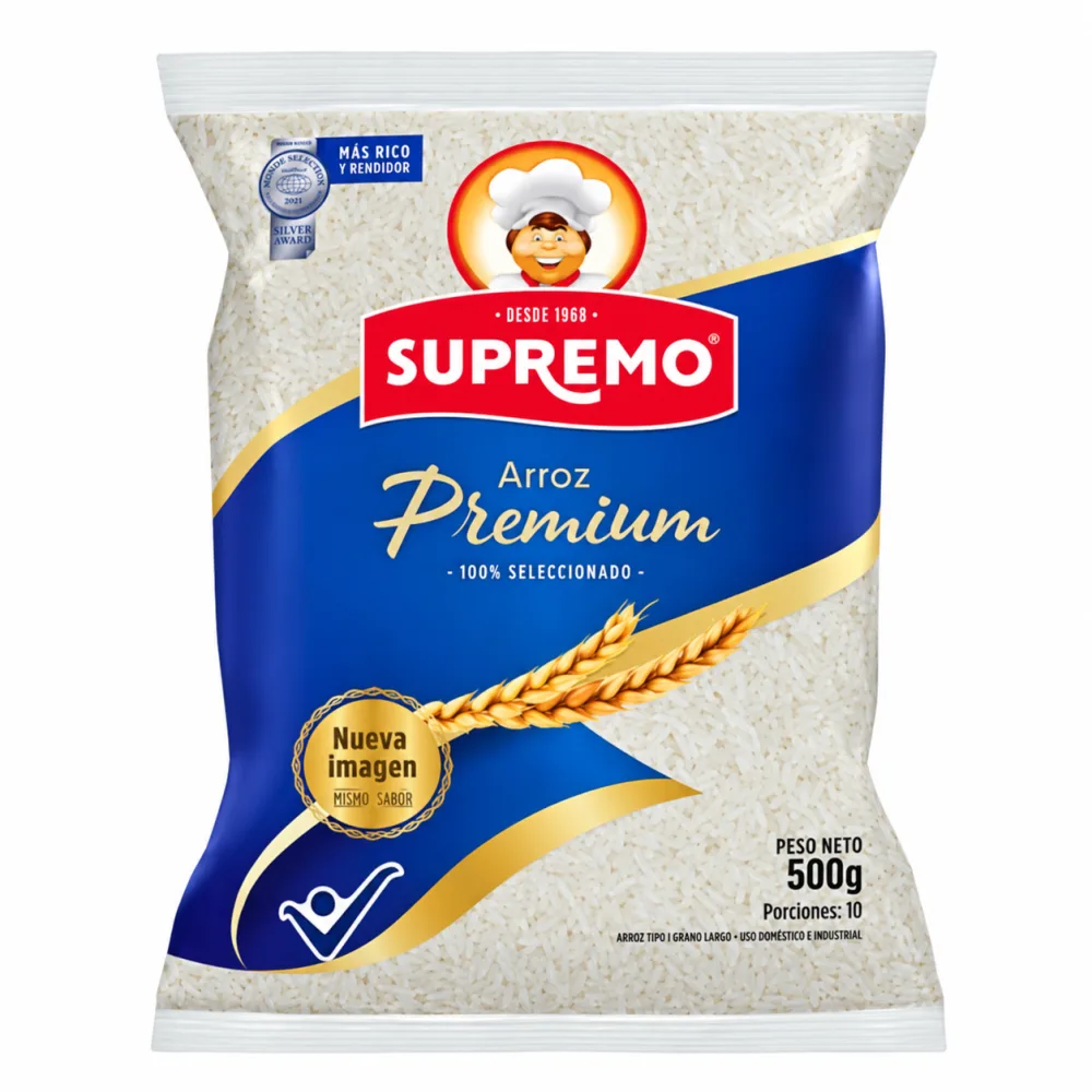 ARROS SUPREMO PREMIUM X500GR INDIVID