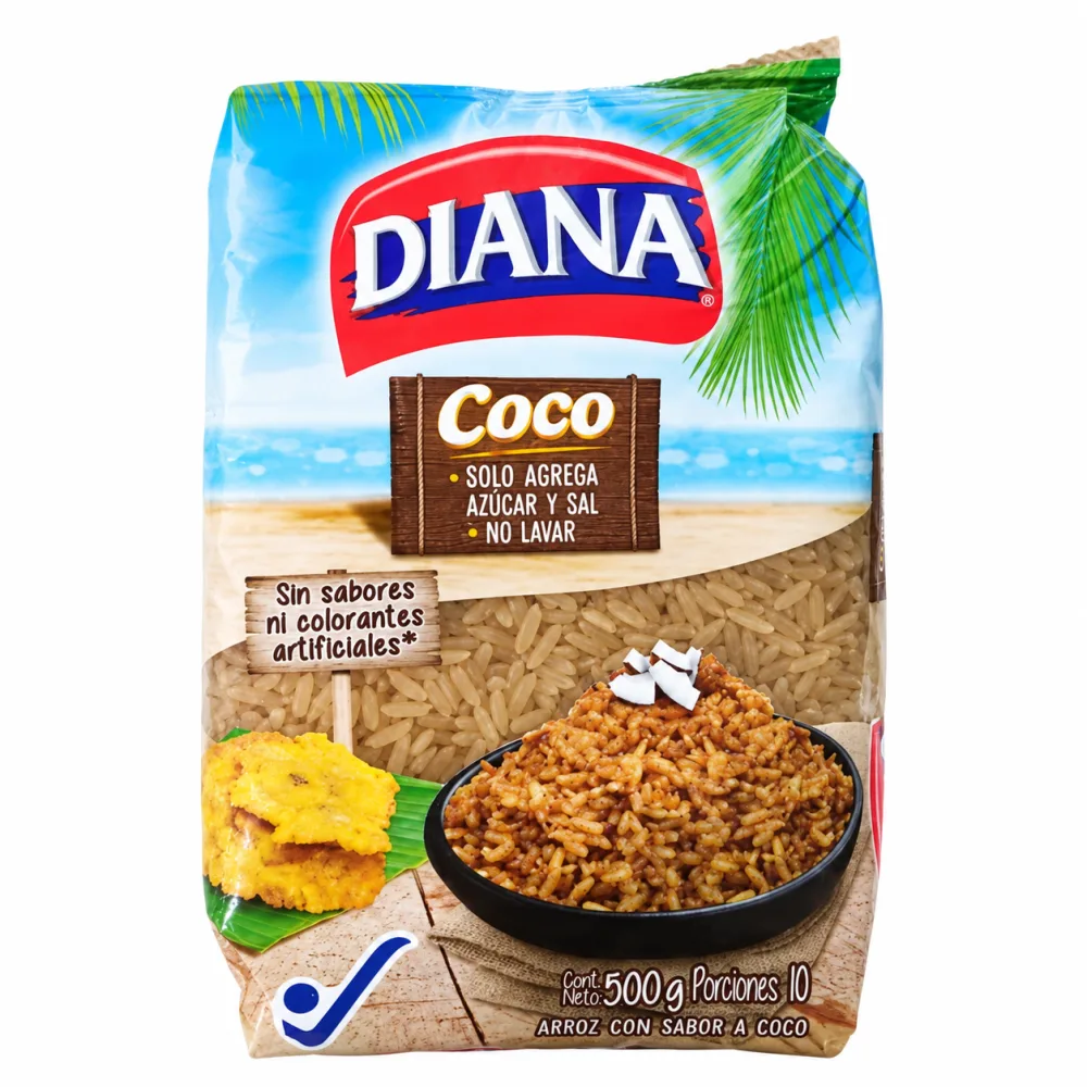 ARROZ DIANA DE COCO X 500G