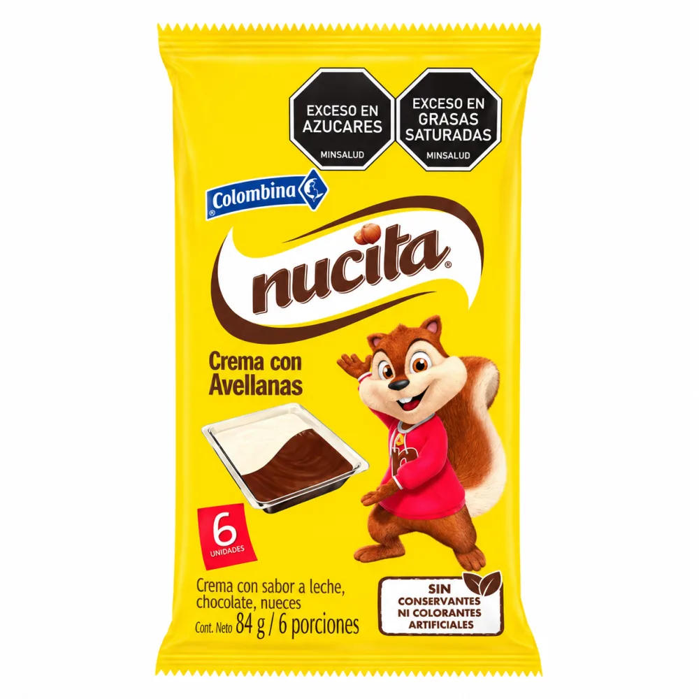 NUCITA CREMA X 6 *84 G