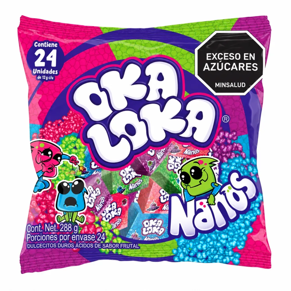 OKA LOKA NANOS X 24 UNDS STDA