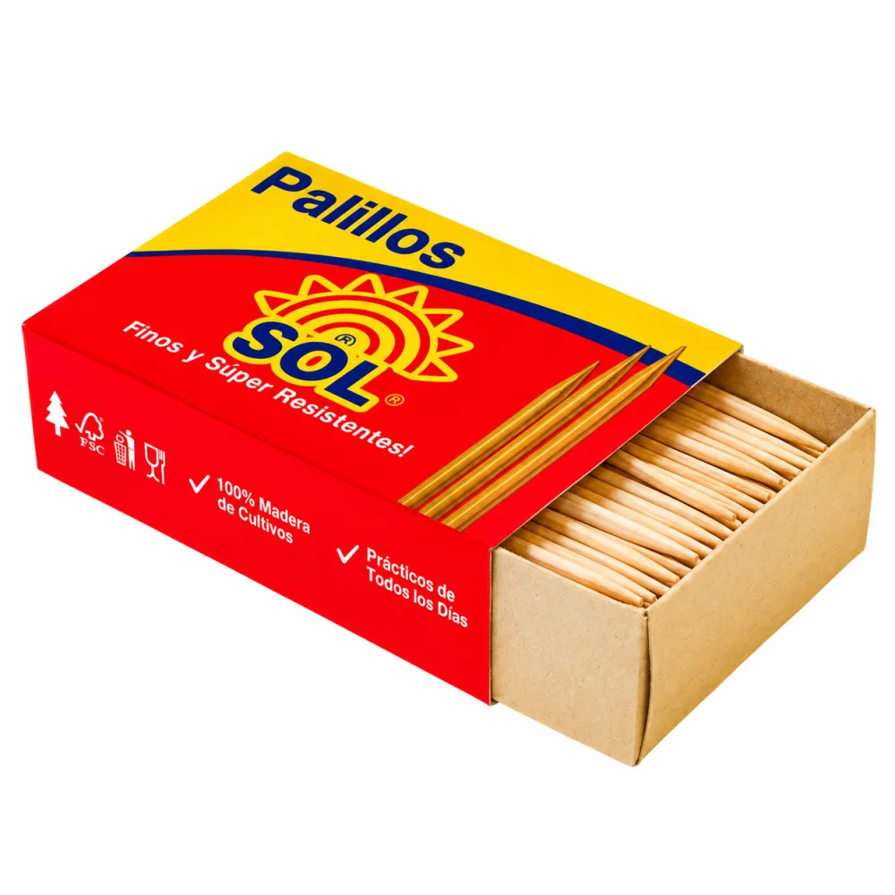 PALILLO DIENTES EL SOL X180
