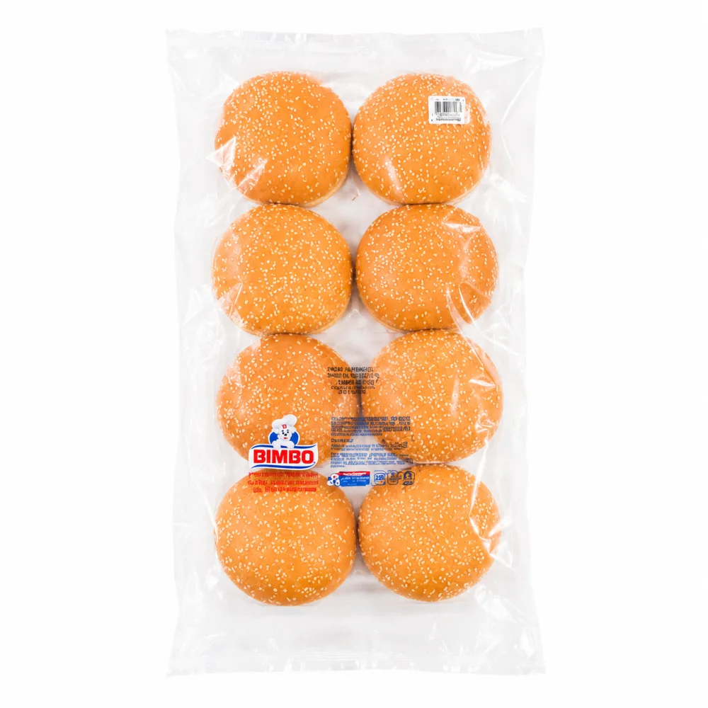 PAN HAMB AJONJOLI BIMBO X 10