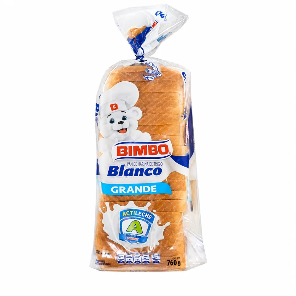 PAN TAJADO BIMBO FAMILIAR X 600 G