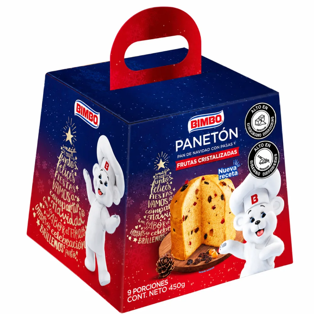 PANETON FRUTAS CRIST BIMBO *450 G